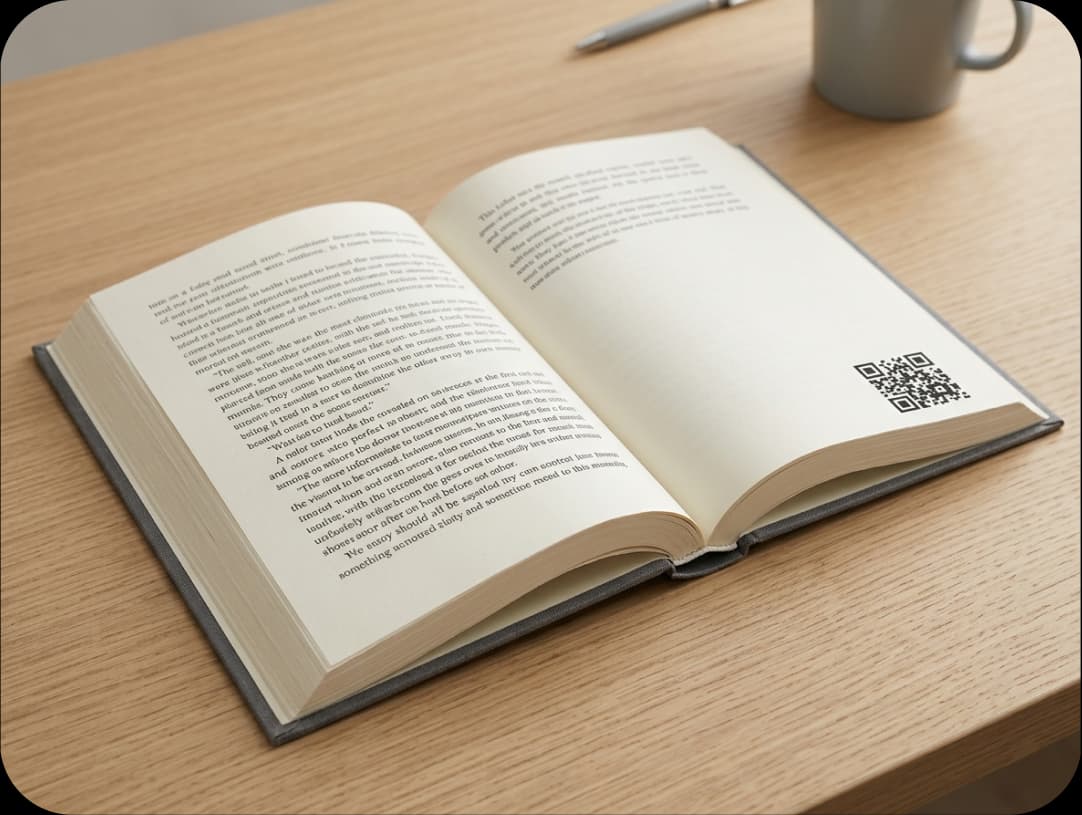 Editor Book QR Code Page