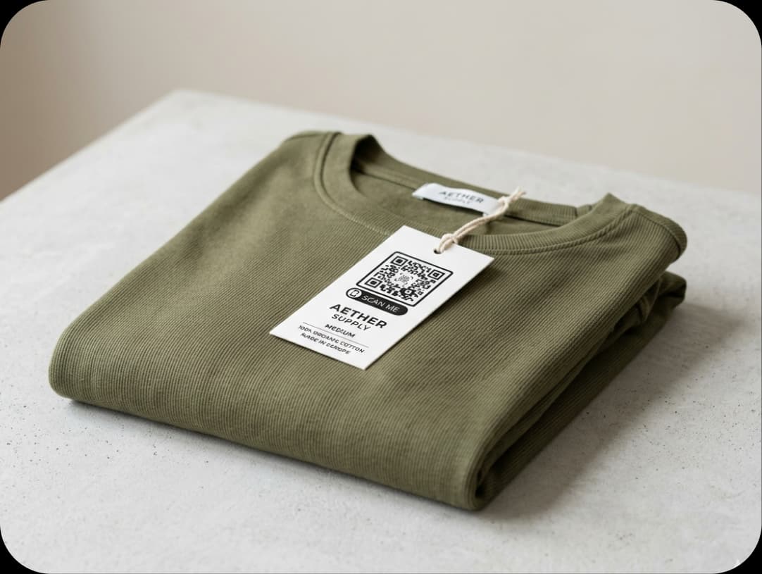 Retail Product QR Code Display