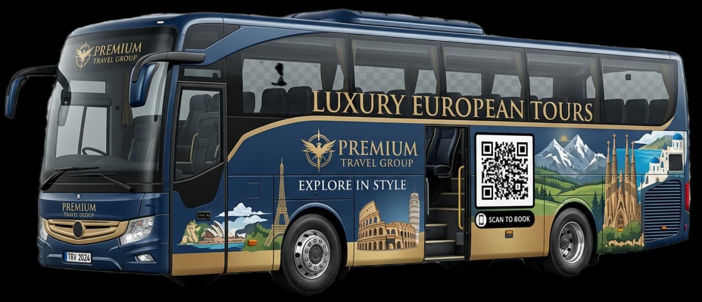 Bus Campaign With QR Code