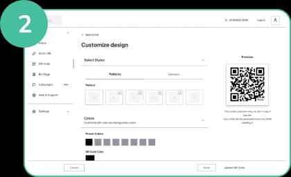 Customize QR Code Design With Options