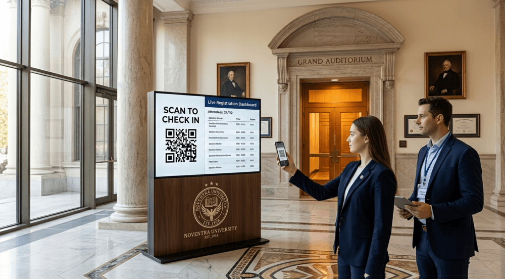 Event & Seminar Check-Ins
