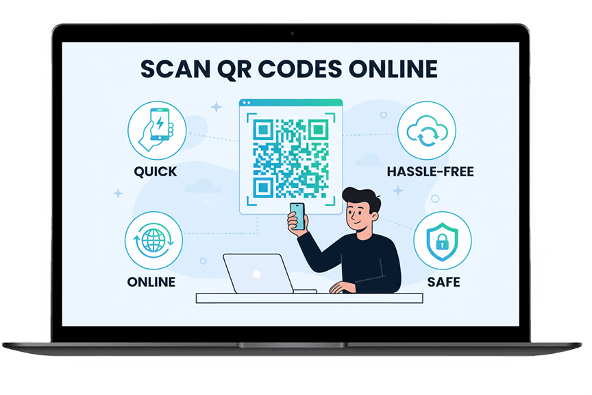 Scan QR codes online - Quick, Safe, and Hassle-Free