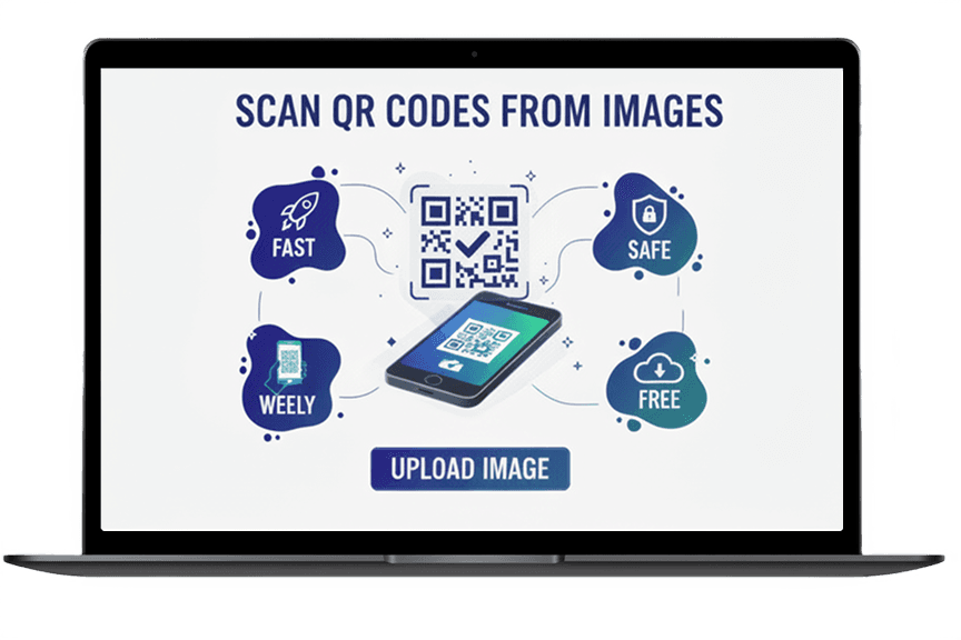 Scan QR Codes from Images - Fast, Safe & Free with Weely