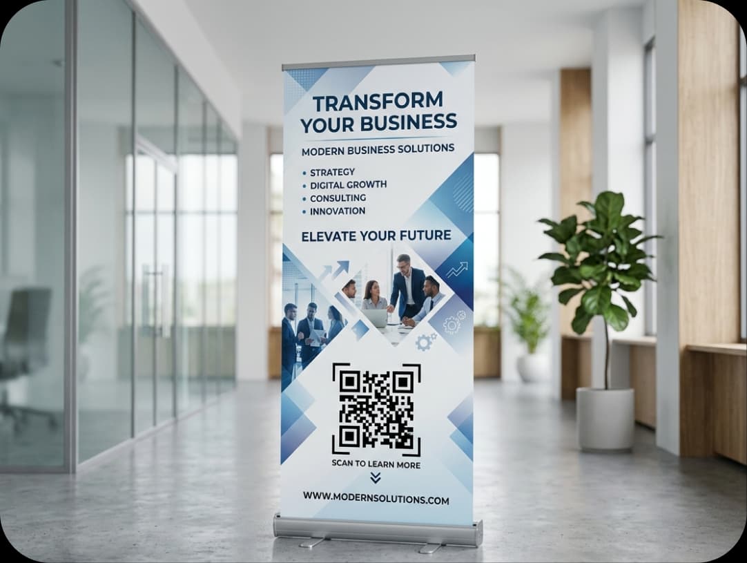 Office Display QR Code Stand Office Display QR Code Stand