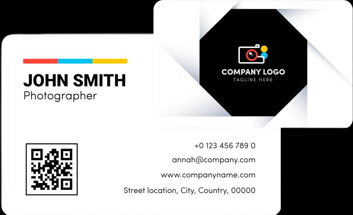 Event Card With Profile QR Code Event Card With Profile QR Code
