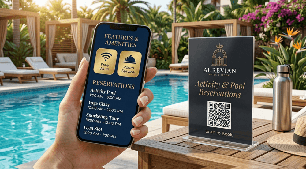 Interactive Pool, Gym & Activity Reservations