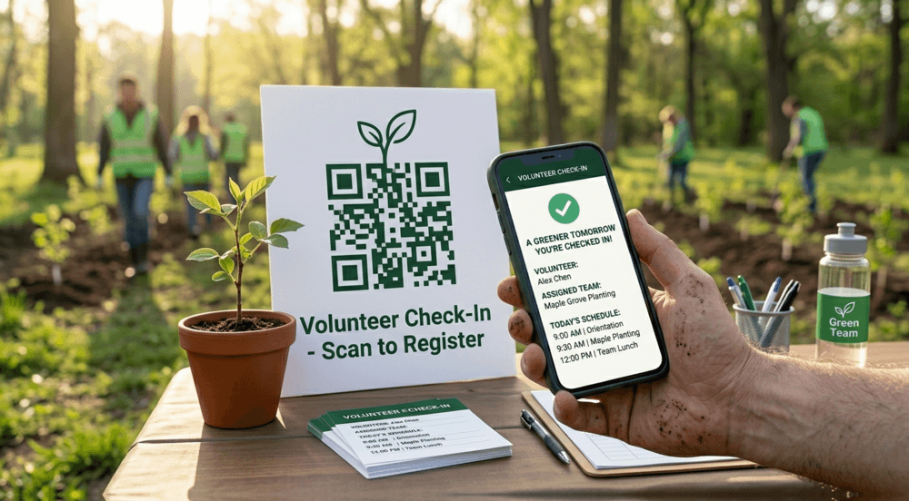 Volunteer Check-Ins