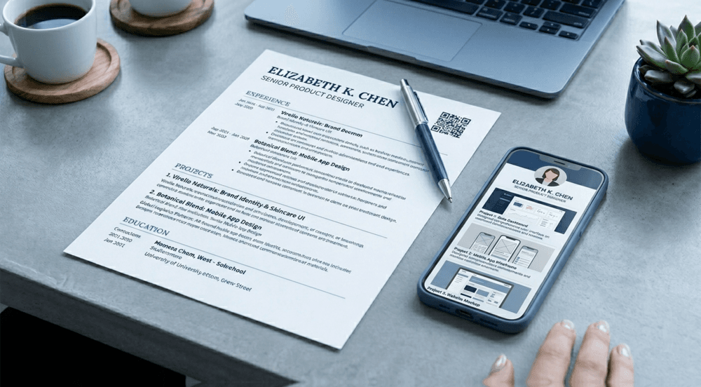 Resume & Portfolio QR Codes