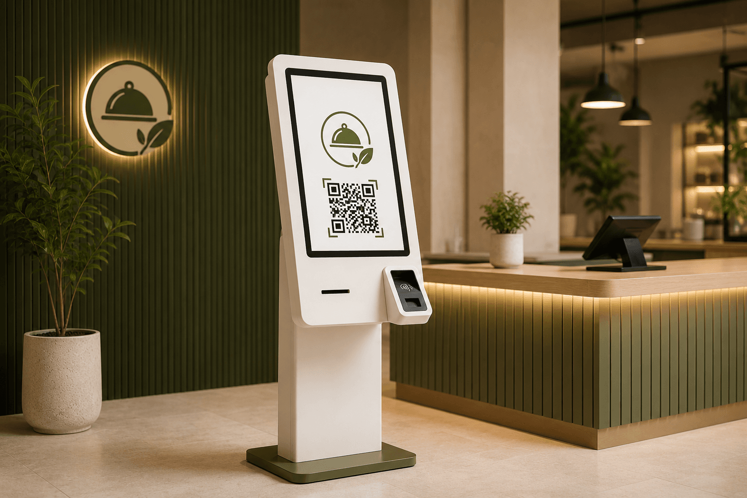 Self-Service Ordering Kiosks (QR-Based)
